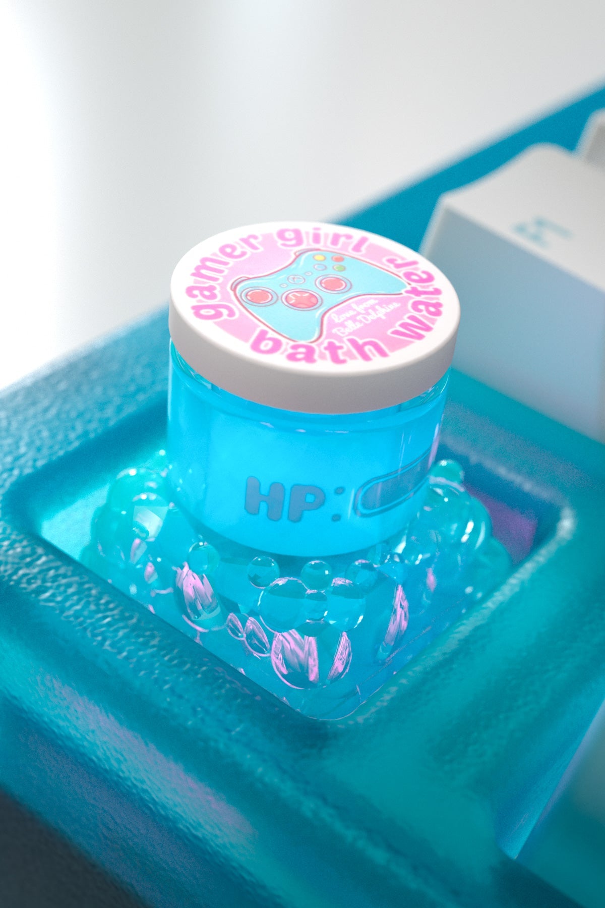 Belle Delphine 3x Bathwater Bottle Keycap Bundle