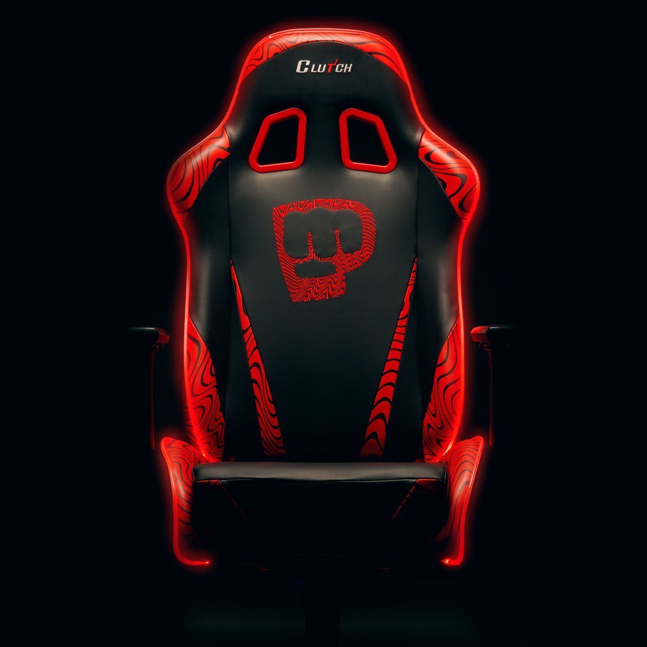 Clutch Gaming chair Pewdiepie LED Edition Throttle Series PEWDIEPIE LED colour red