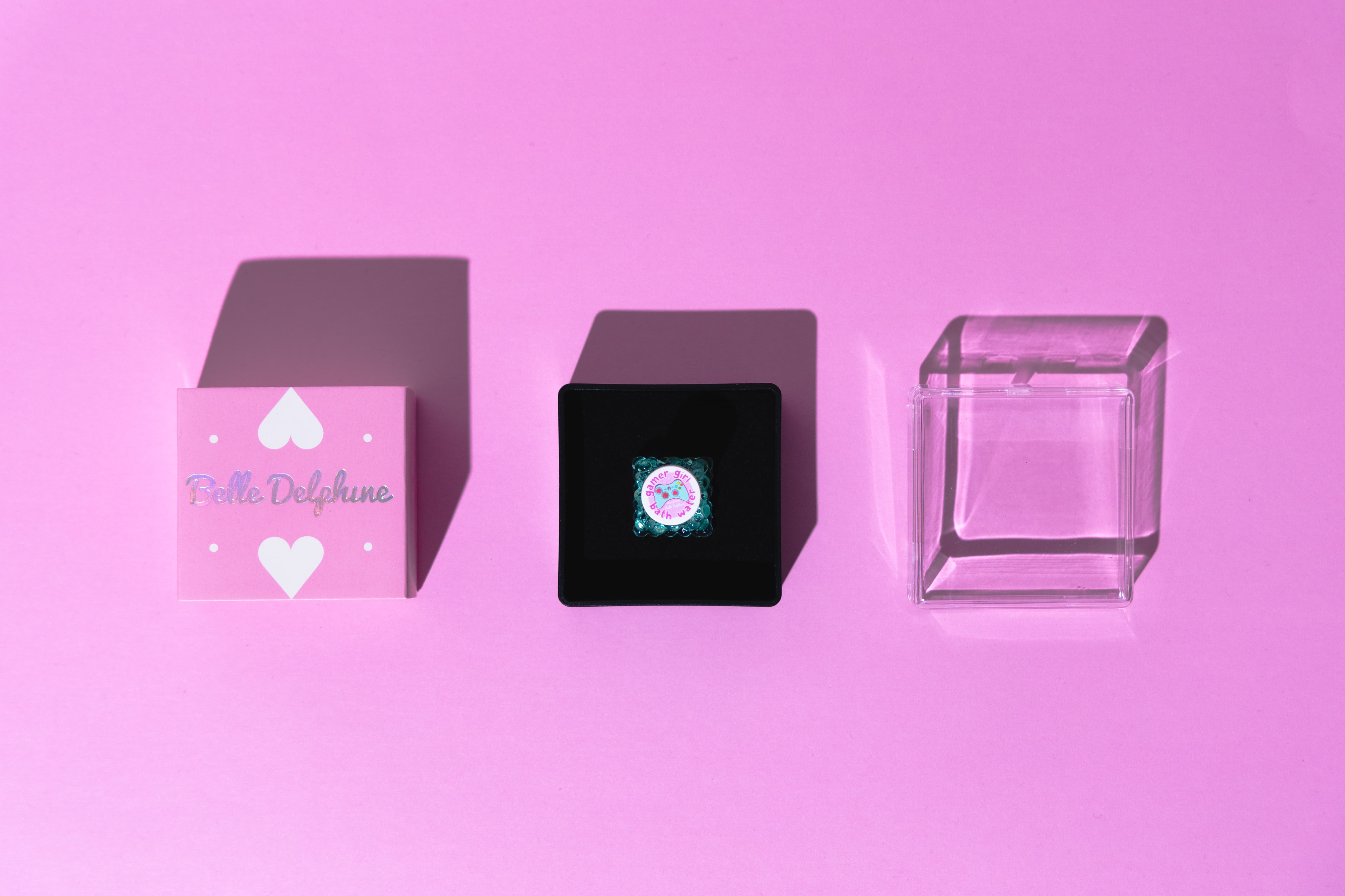 Belle Delphine 3x Bathwater Bottle Keycap Bundle