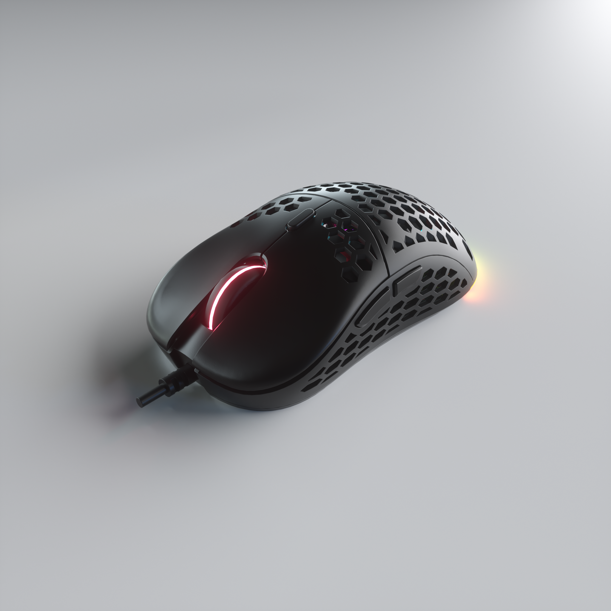 Ghost M1 UltraLight Gaming Mouse - Black