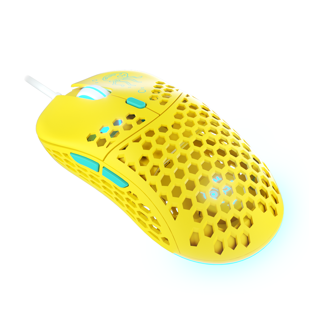 Souris de jeu ultra-légère Bob l'éponge M1
