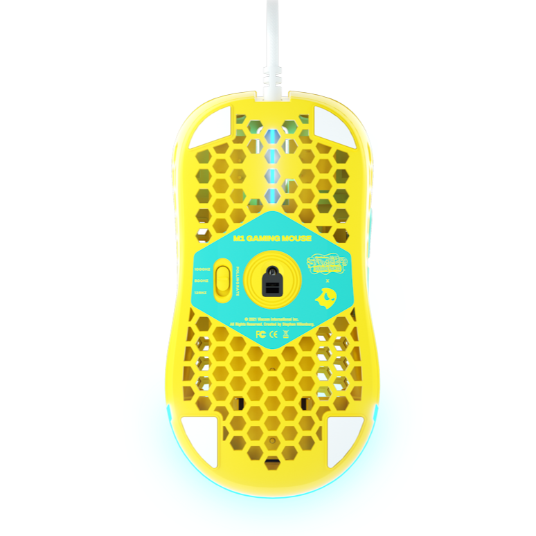 Souris de jeu ultra-légère Bob l'éponge M1
