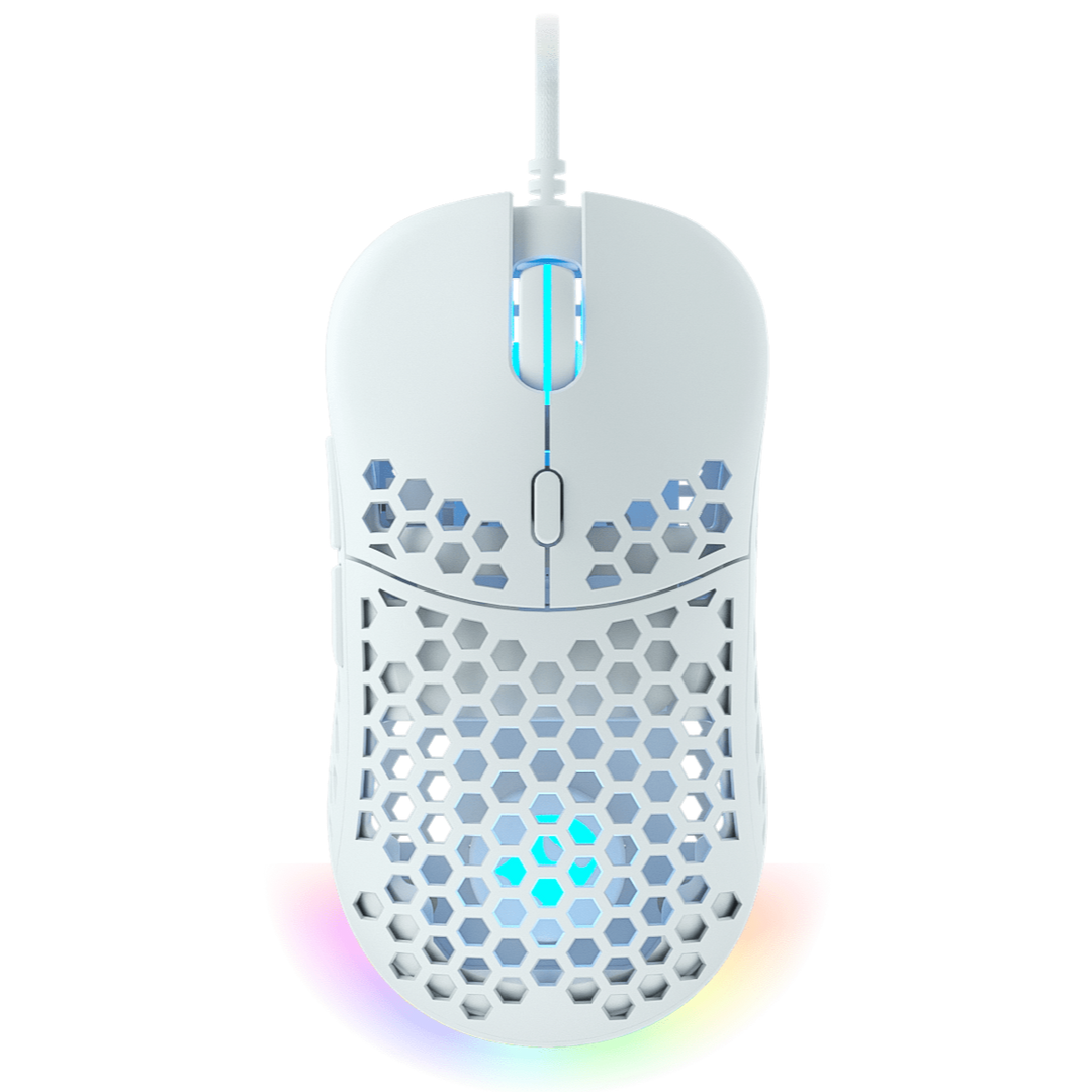 Ghost M1 UltraLight Gaming Mouse - White – Ghost Keyboards CA
