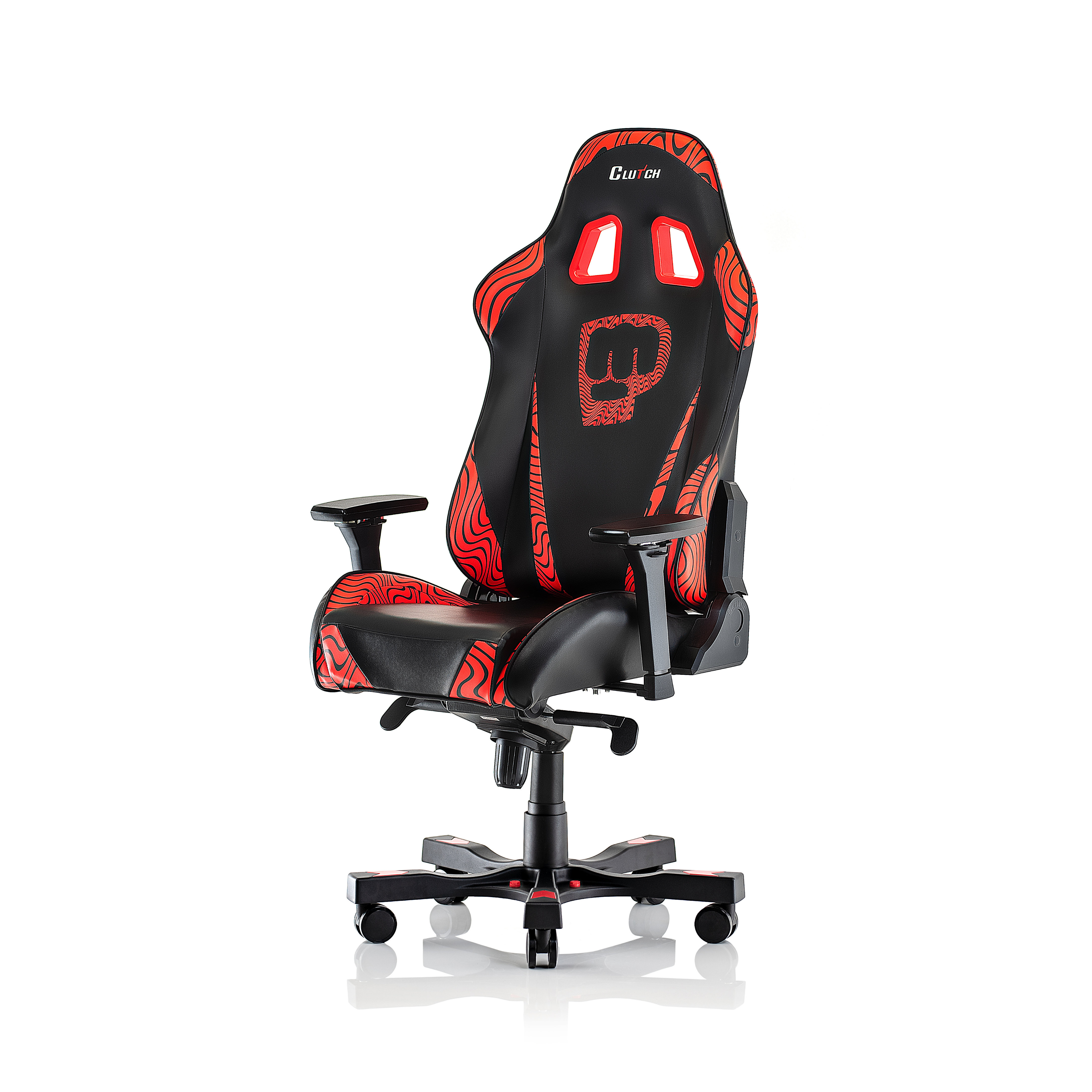 Clutch Gaming chair Pewdiepie Edition Throttle Series PEWDIEPIE colour red