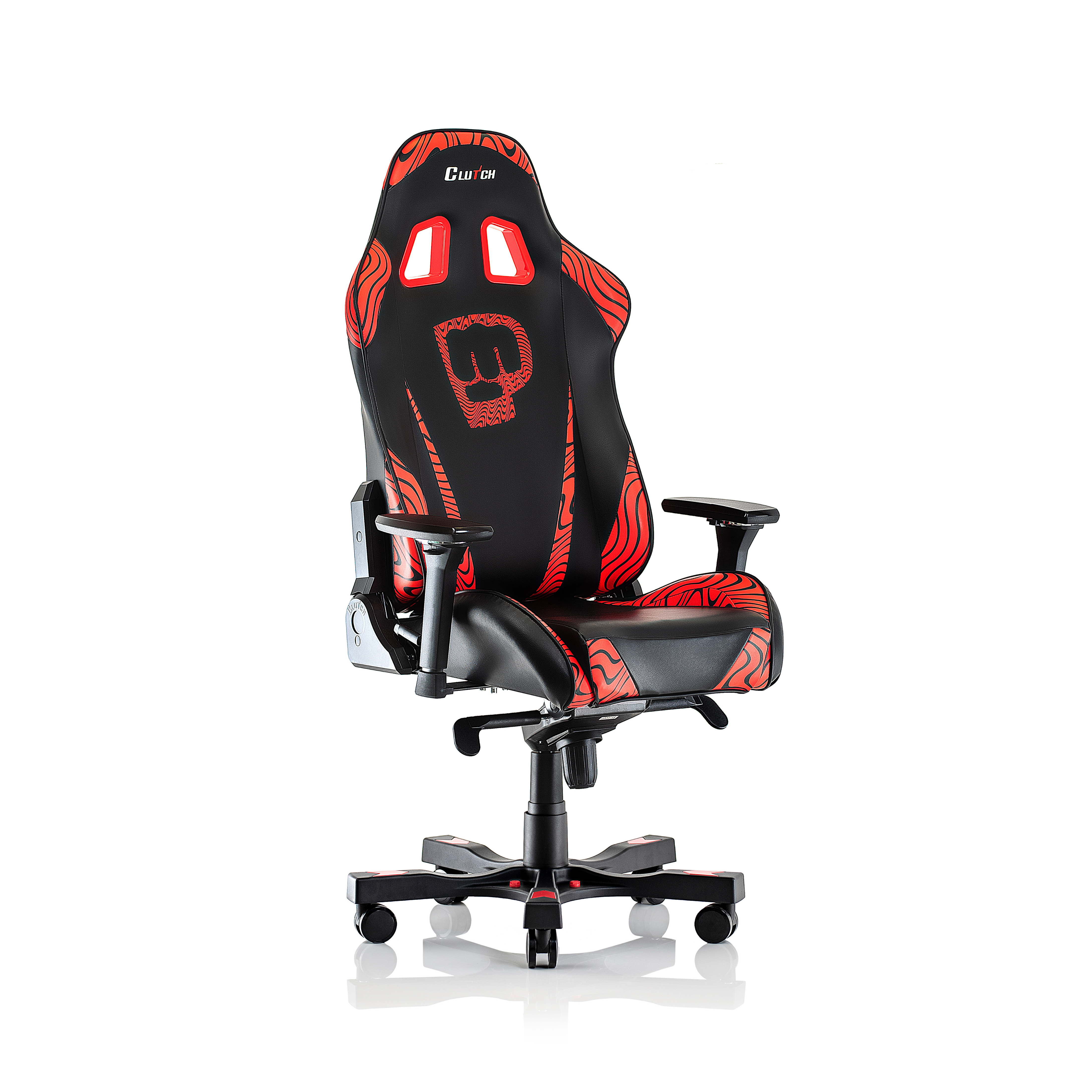 Clutch Gaming chair Pewdiepie Edition Throttle Series PEWDIEPIE colour red