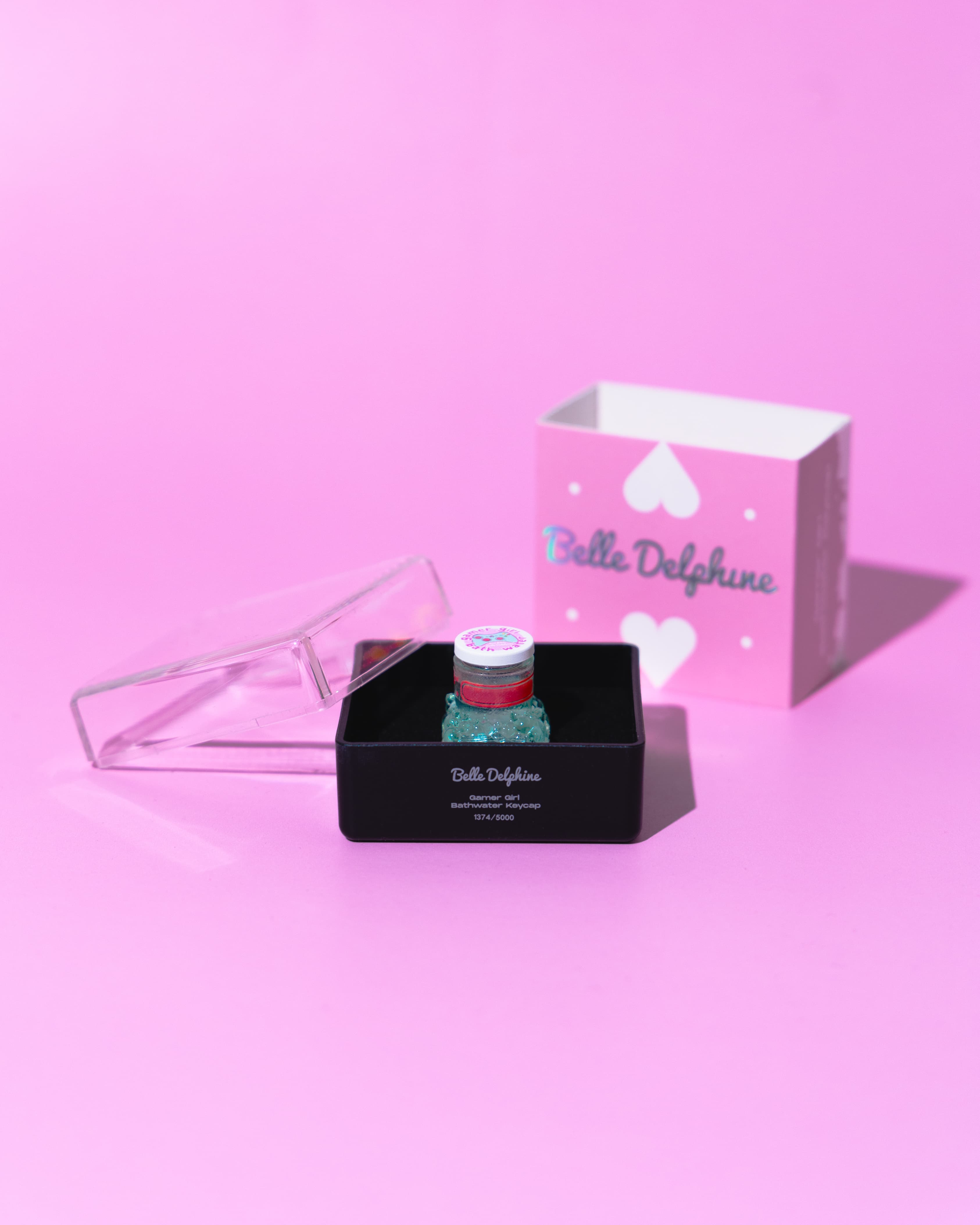 Belle Delphine 3x Bathwater Bottle Keycap Bundle