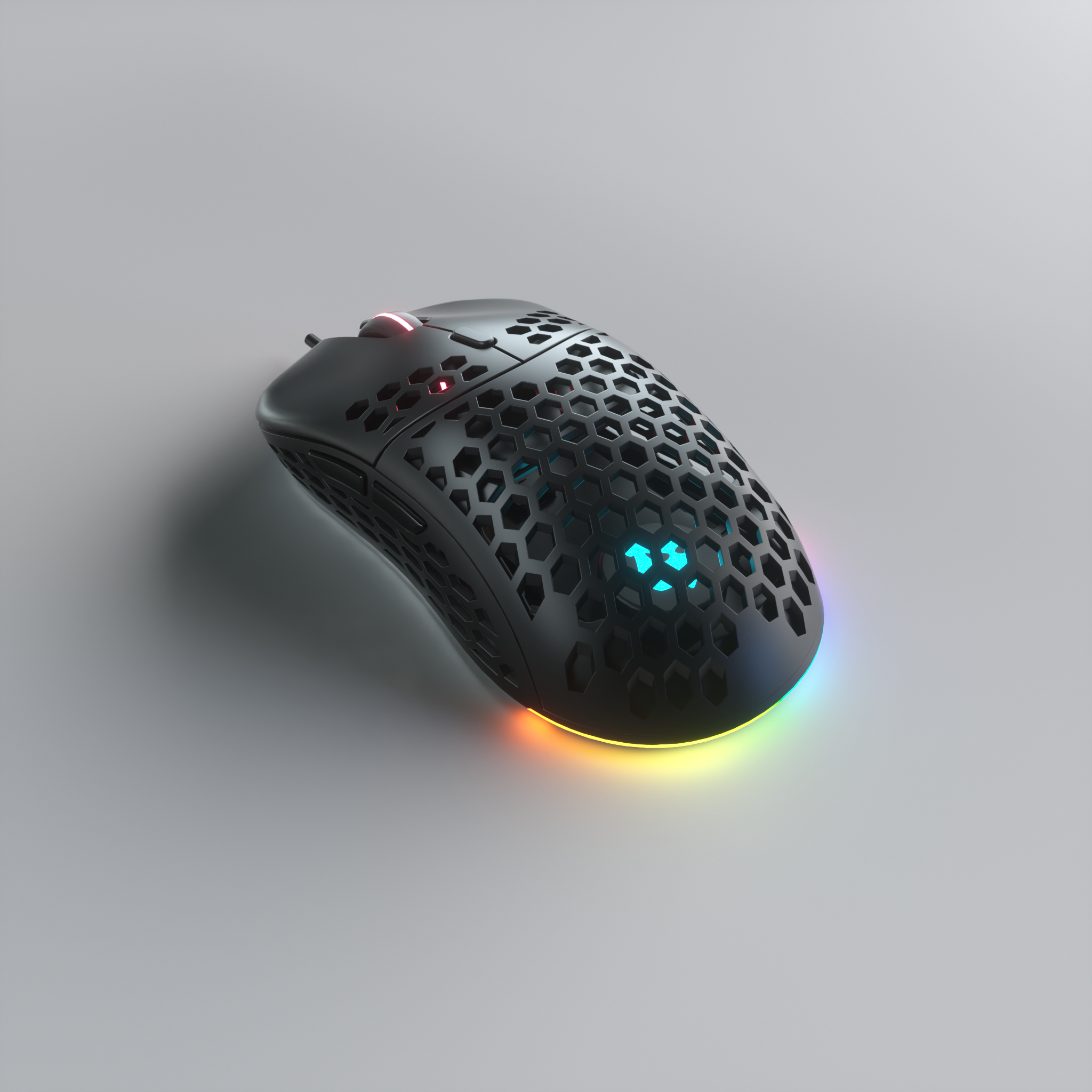Souris de jeu Ghost M1 UltraLight - Noire 