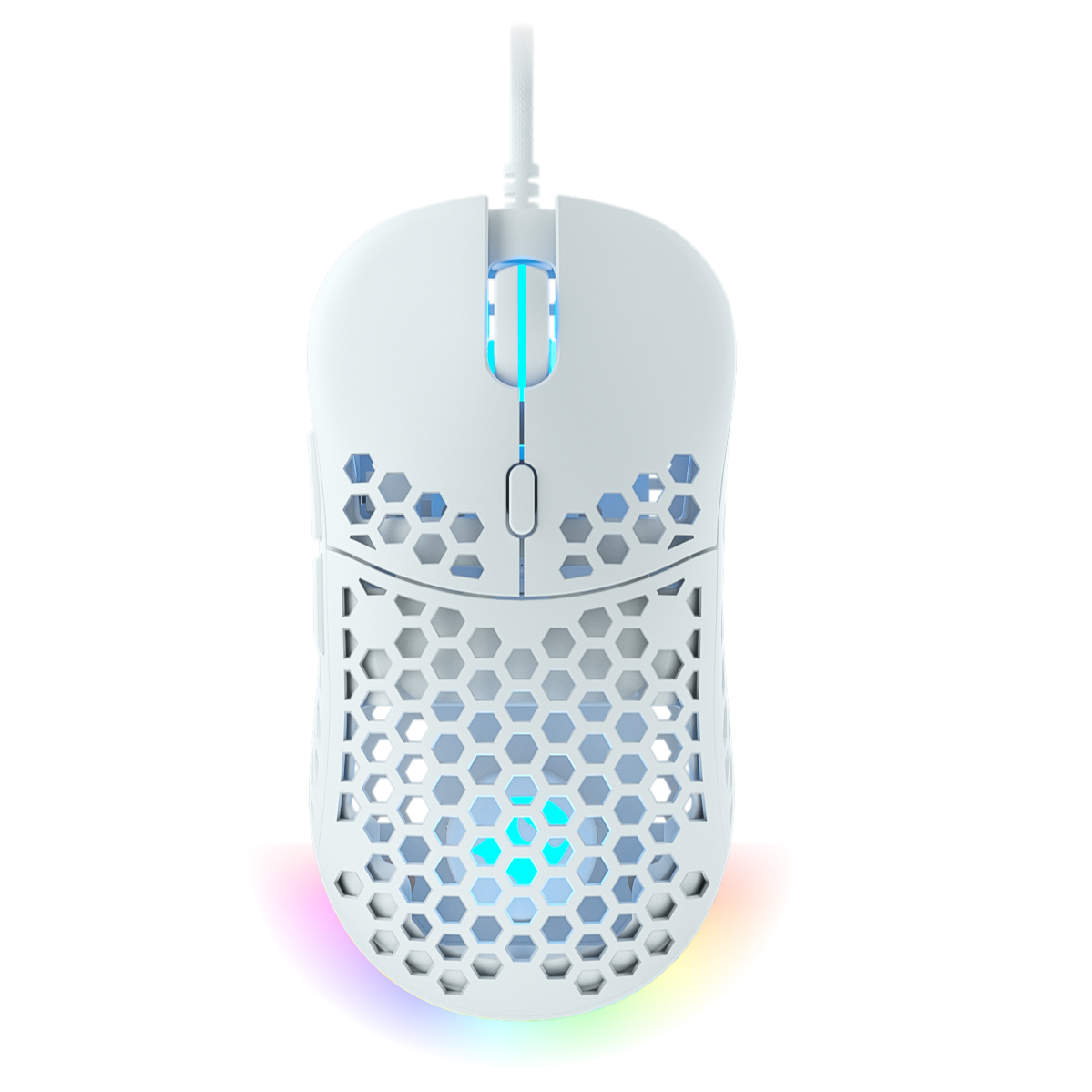 Souris de jeu Ghost M1 UltraLight - Blanche 