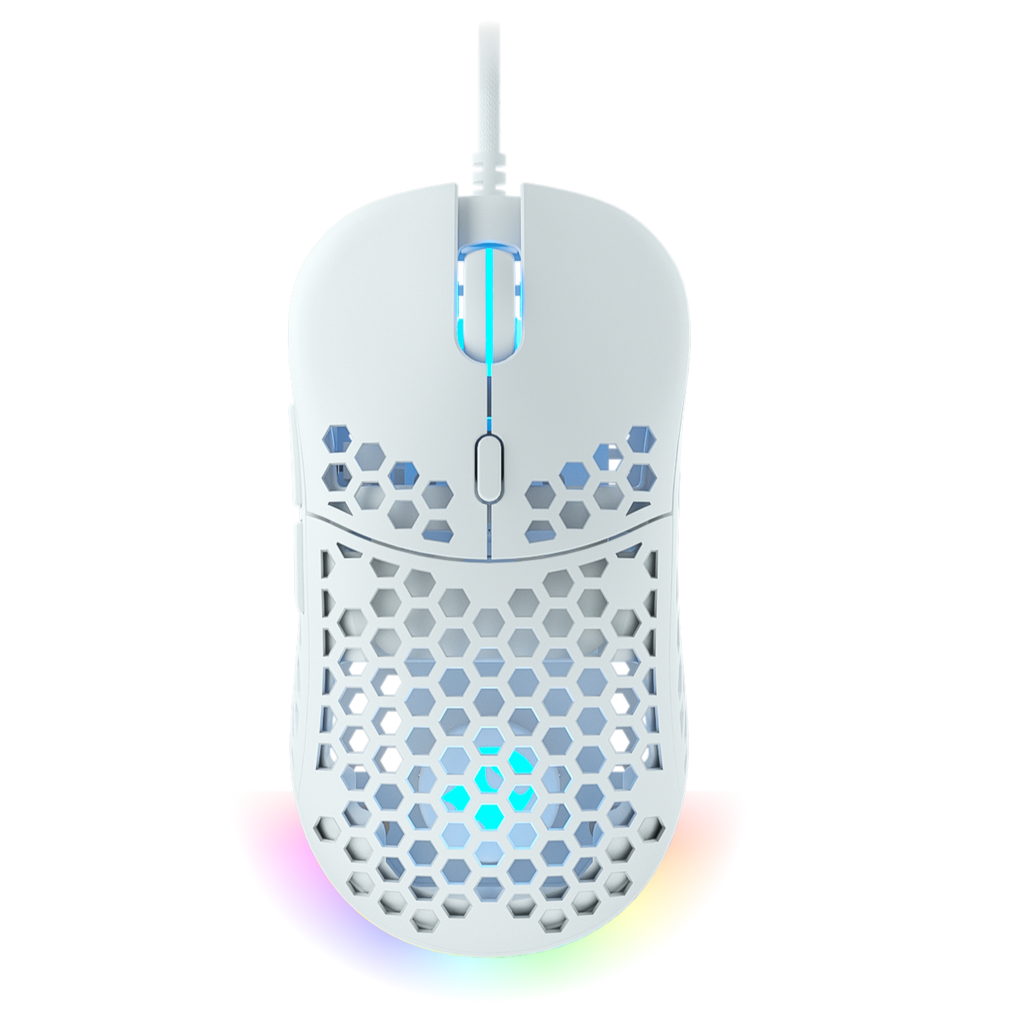 Ghost M1 White- Gaming Mouse
