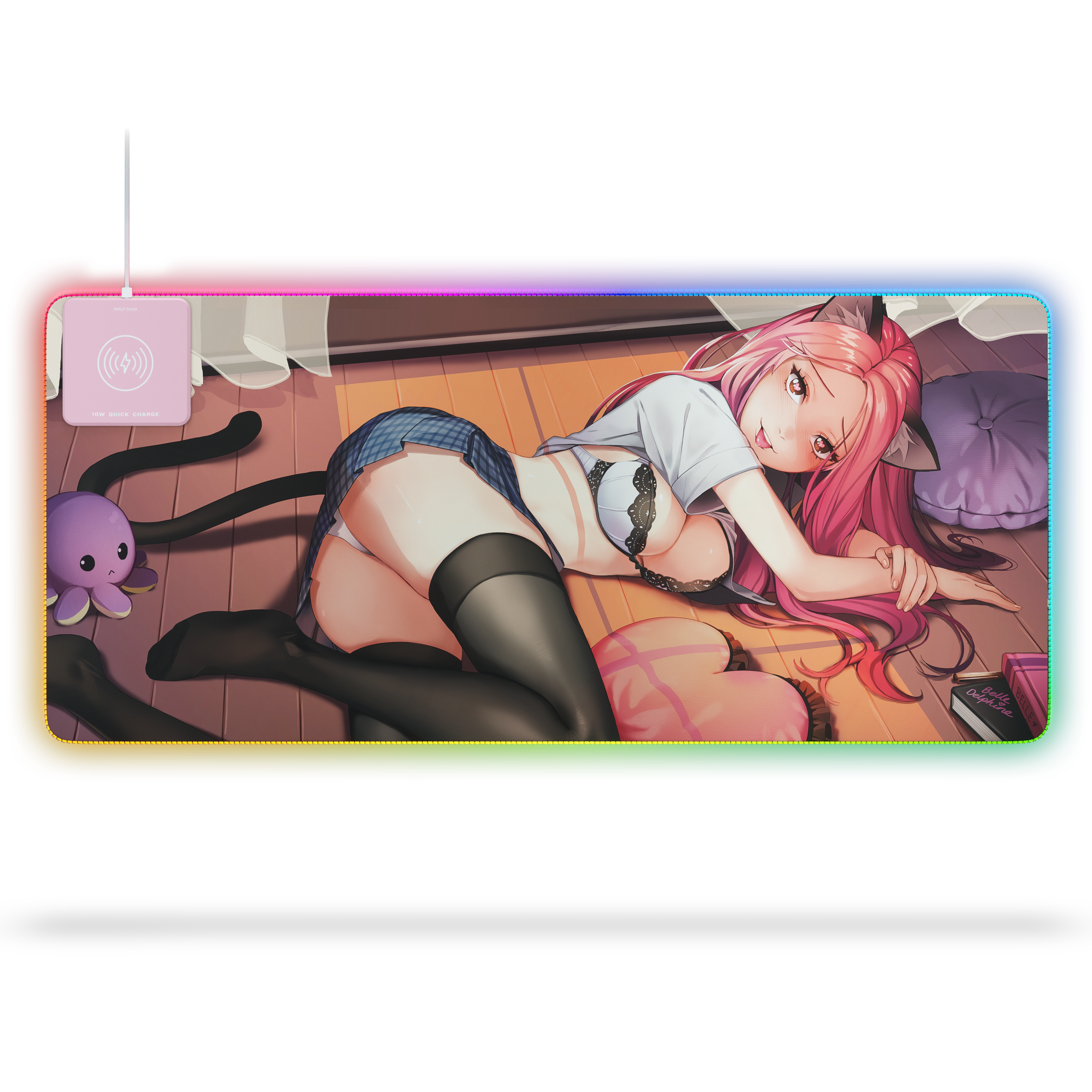 Belle Delphine P1 - Tapis de souris XL