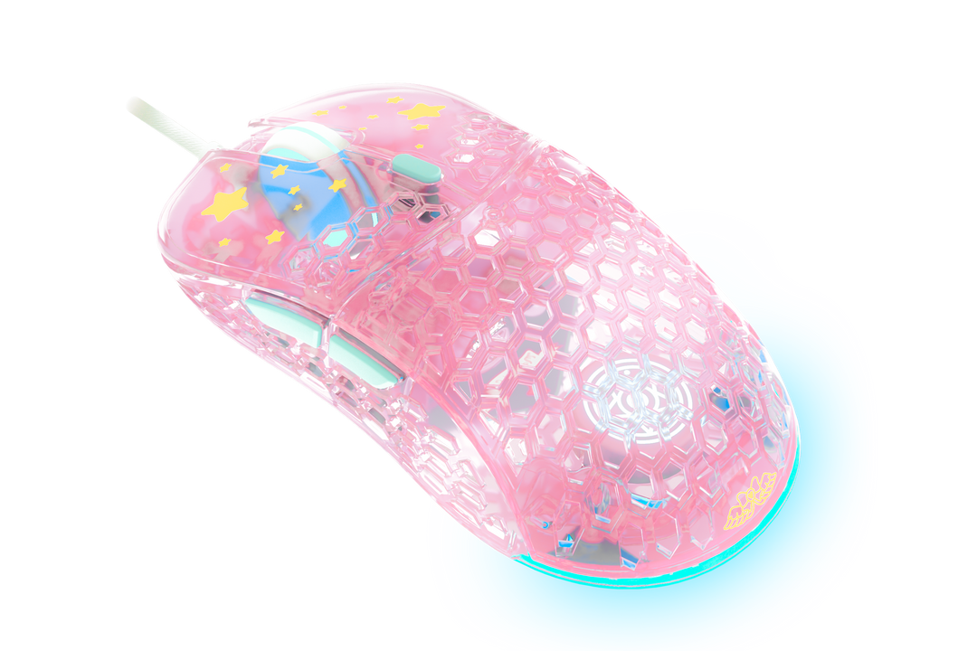 Kawaii Anime Girl M1 UltraLight Gaming Mouse